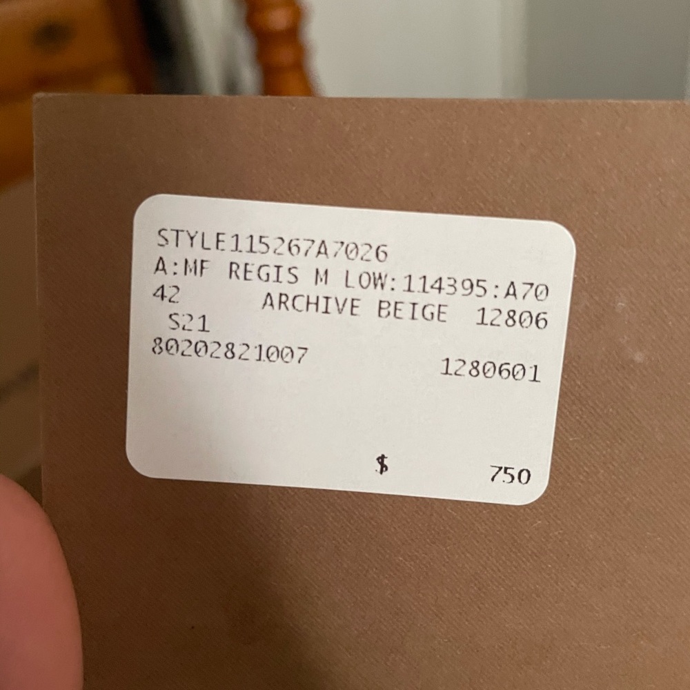 Men’s Burberry shoes worn twice - Picture 9 of 10